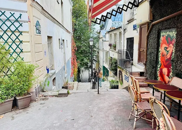Cocon Au Coeur De Montmartre Проживание в семье